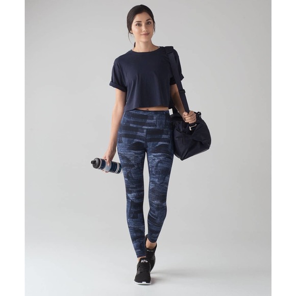 Lululemon Wunder Under Hi-Rise Tight Full-On Luxtreme 25”Midnight Navy Size 2 - Picture 3 of 14